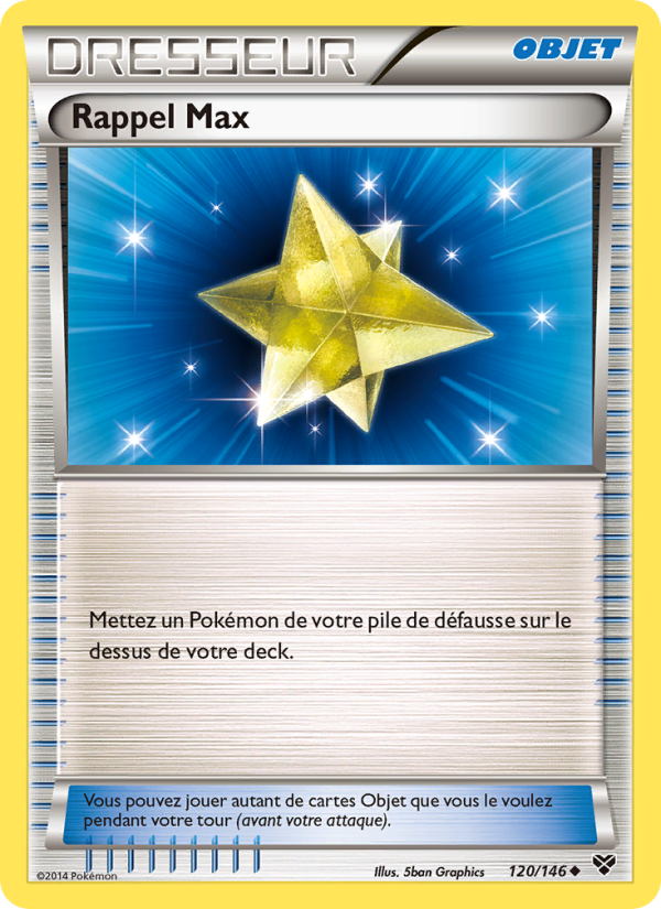 Rappel Max 120 — XY (French Pokémon TCG card)