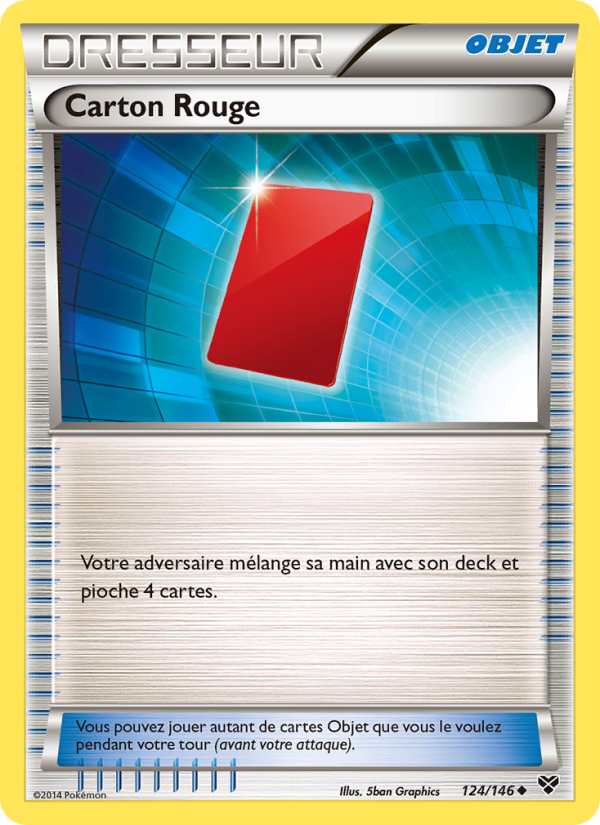 Carton Rouge 124 — XY (French Pokémon TCG card)