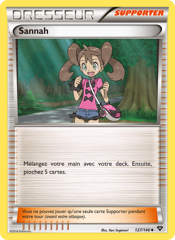 Sannah 127 — XY (French Pokémon TCG card)