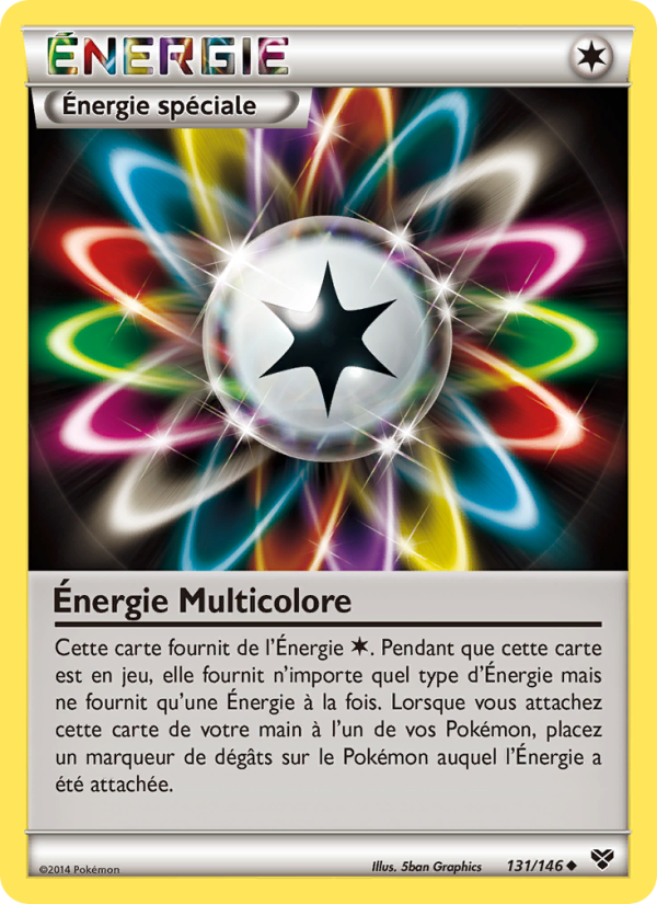 Énergie Multicolore 131 — XY (French Pokémon TCG card)