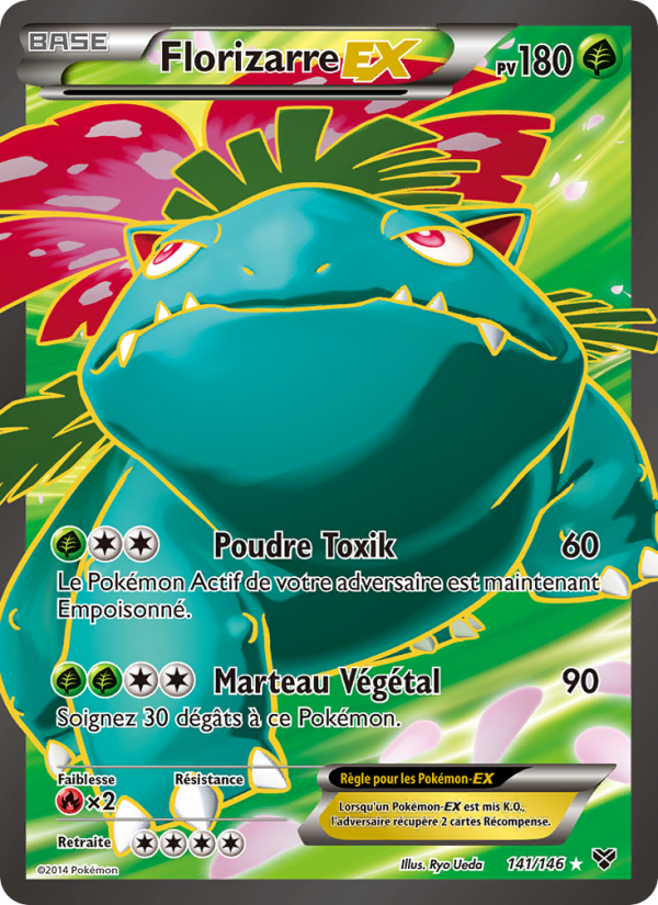 Florizarre EX 141 — XY (French Pokémon TCG card)
