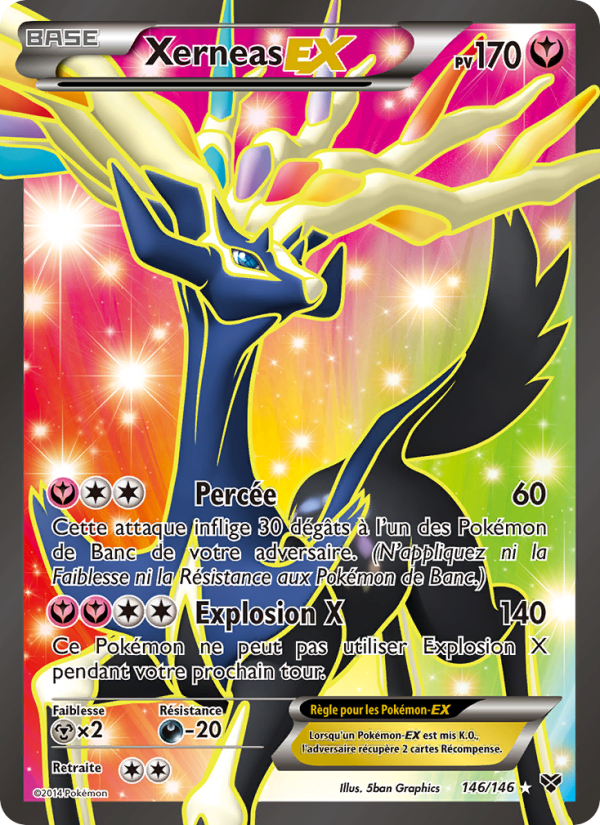 Xerneas EX 146 — XY (French Pokémon TCG card)