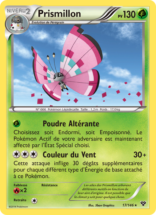 Prismillon 17 — XY (French Pokémon TCG card)
