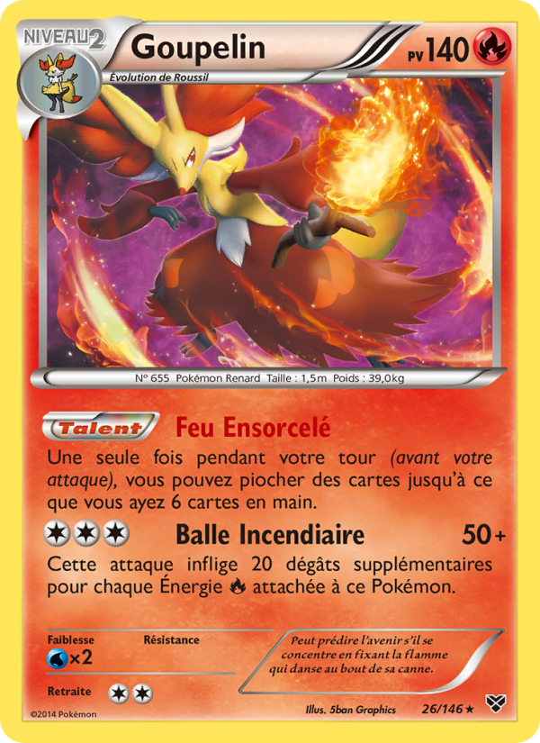 Goupelin 26 — XY (French Pokémon TCG card)