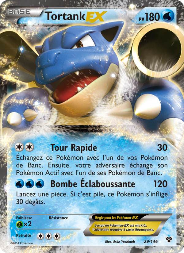 Tortank EX 29 — XY (French Pokémon TCG card)