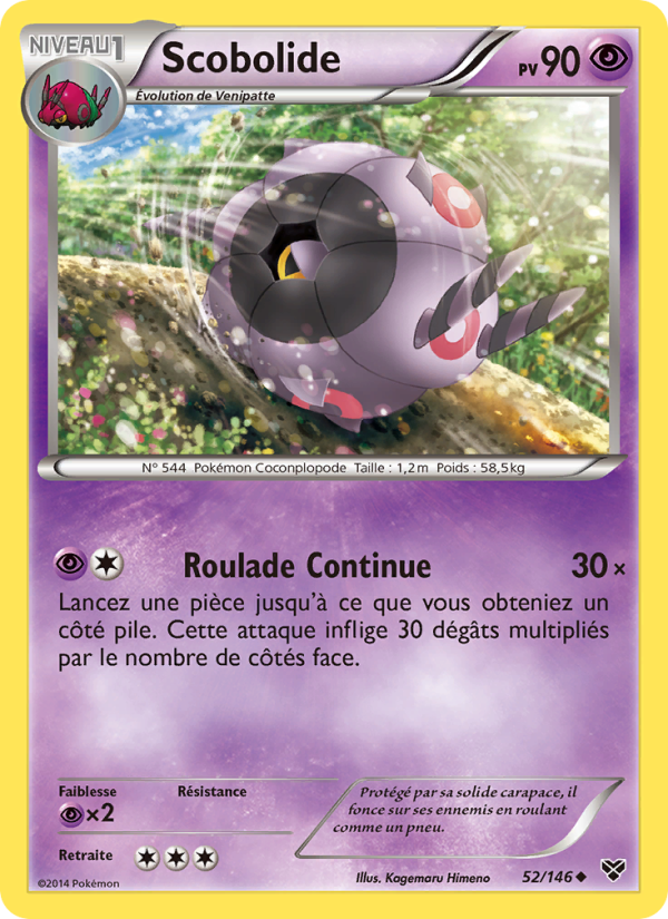 Scobolide 52 — XY (French Pokémon TCG card)