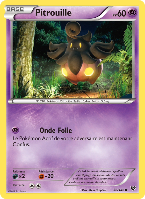 Pitrouille 56 — XY (French Pokémon TCG card)