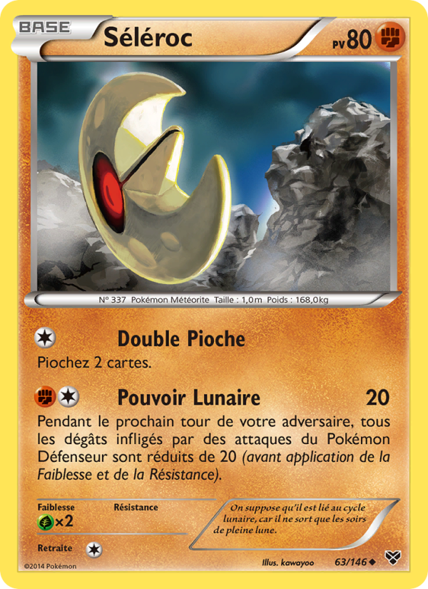 Séléroc 63 — XY (French Pokémon TCG card)