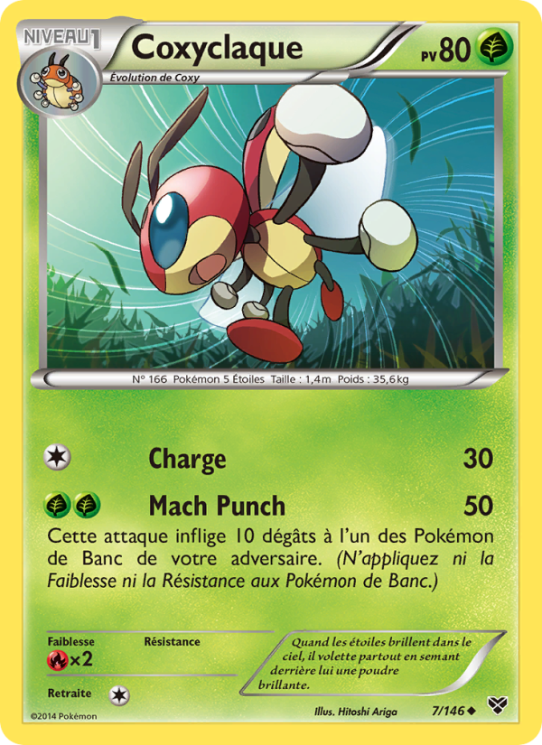 Coxyclaque 7 — XY (French Pokémon TCG card)