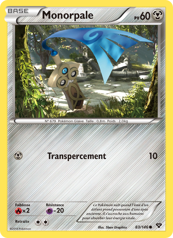 Monorpale 83 — XY (French Pokémon TCG card)