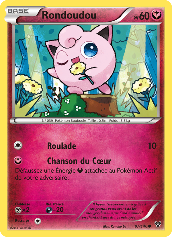 Rondoudou 87 — XY (French Pokémon TCG card)