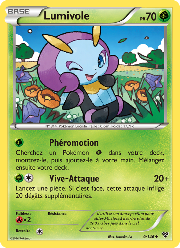 Lumivole 9 — XY (French Pokémon TCG card)