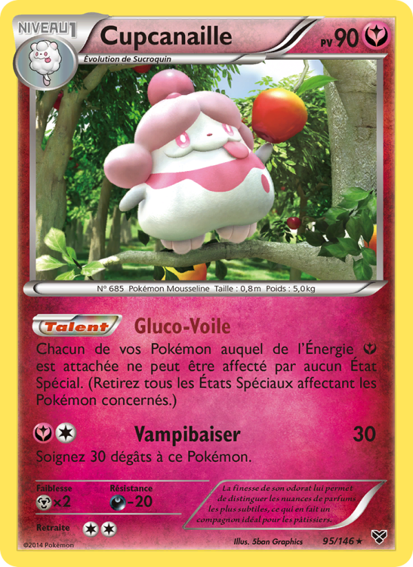 Cupcanaille 95 — XY (French Pokémon TCG card)