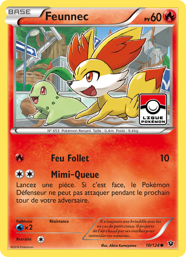 Feunnec 10 — Fates Collide (French Pokémon TCG card)