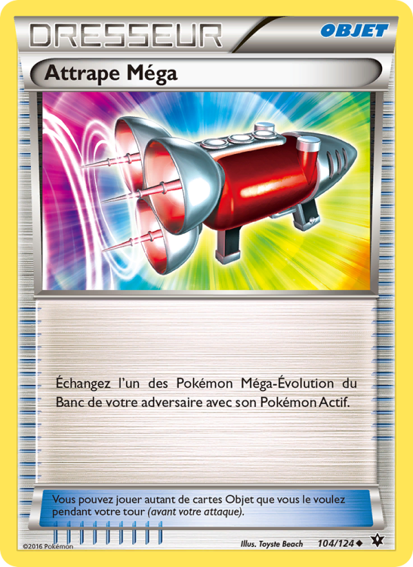 Attrape Méga 104 — Fates Collide (French Pokémon TCG card)
