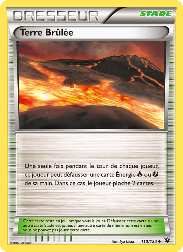 Terre Brûlée 110 — Fates Collide (French Pokémon TCG card)