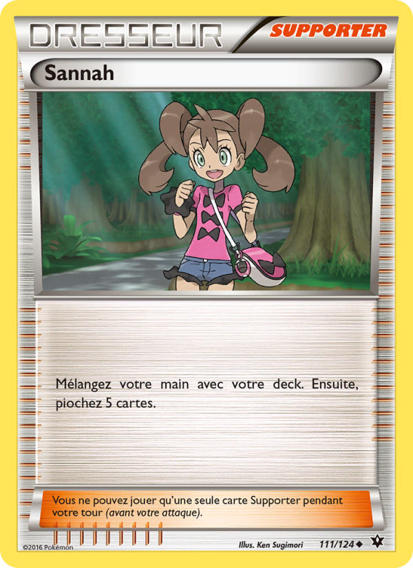 Sannah 111 — Fates Collide (French Pokémon TCG card)