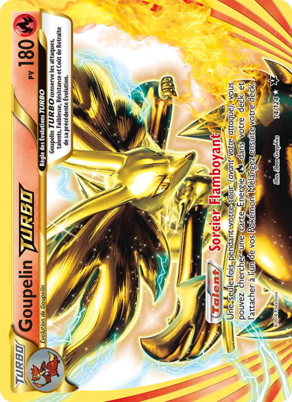 Goupelin TURBO 14 — Fates Collide (French Pokémon TCG card)