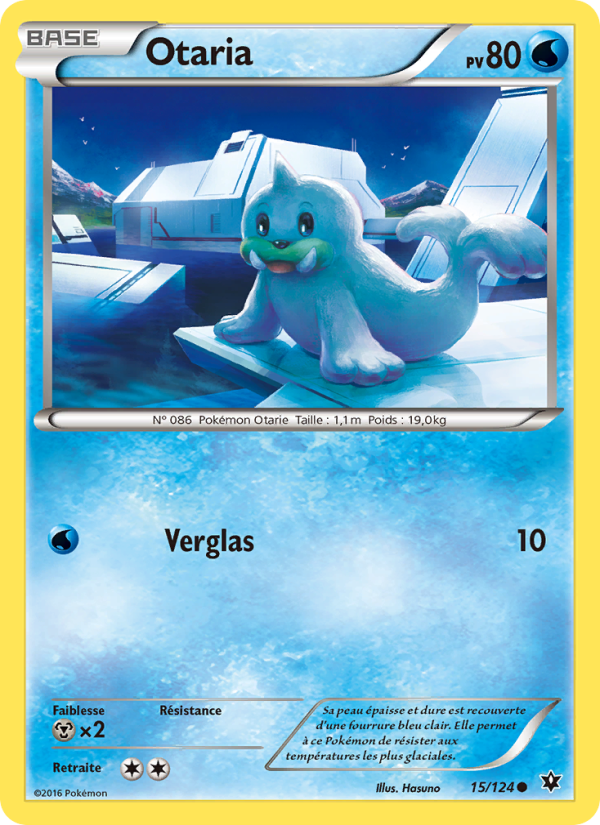 Otaria 15 — Fates Collide (French Pokémon TCG card)