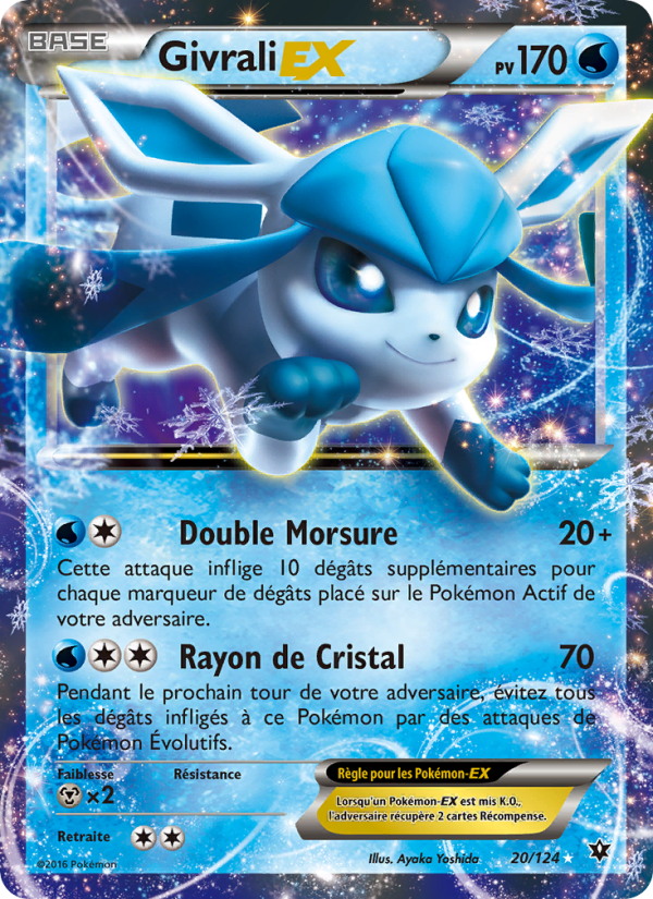 Givrali EX 20 — Fates Collide (French Pokémon TCG card)