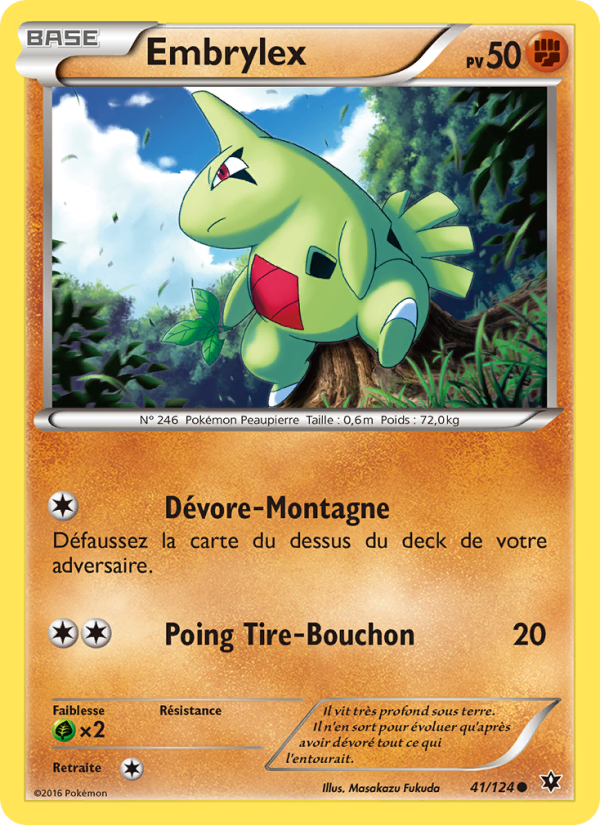 Embrylex 41 — Fates Collide (French Pokémon TCG card)