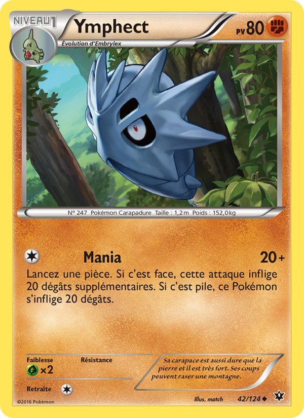 Ymphect 42 — Fates Collide (French Pokémon TCG card)