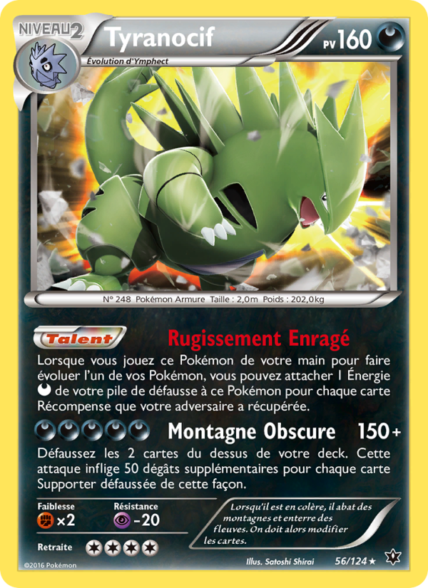 Tyranocif 56 — Fates Collide (French Pokémon TCG card)
