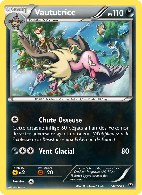 Vaututrice 58 — Fates Collide (French Pokémon TCG card)