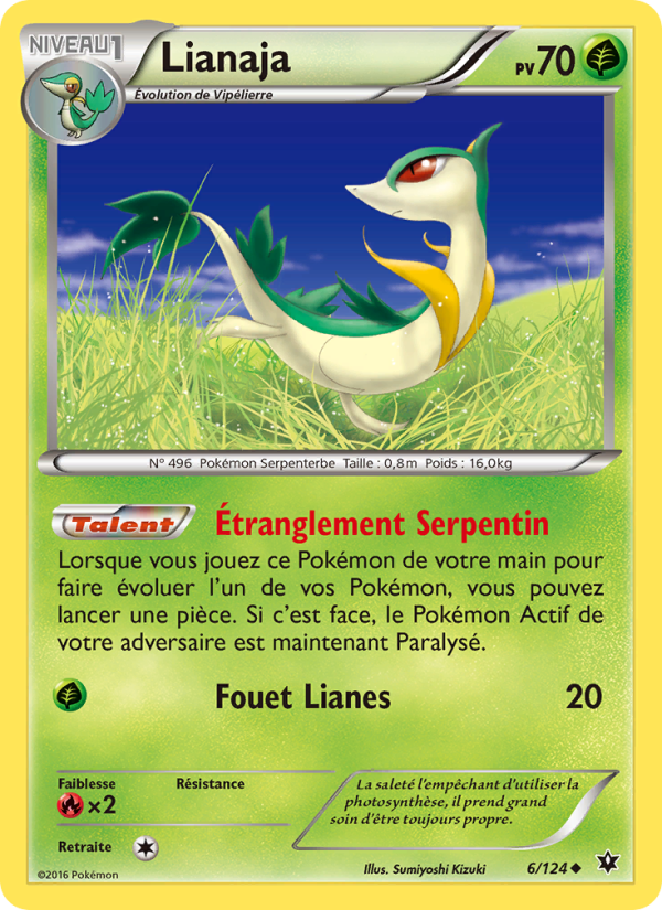 Lianaja 6 — Fates Collide (French Pokémon TCG card)