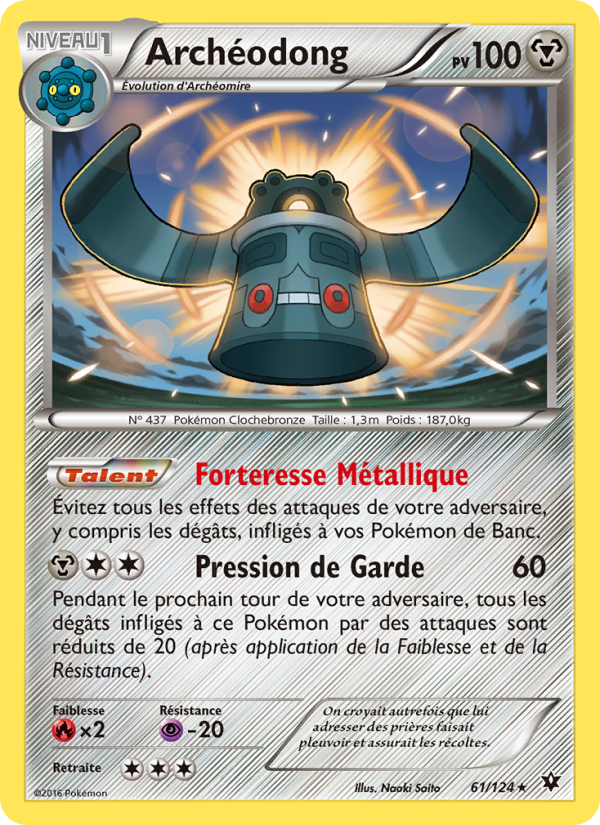 Archéodong 61 — Fates Collide (French Pokémon TCG card)