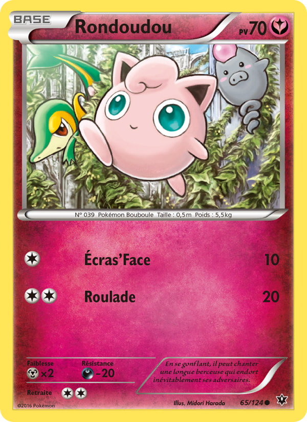 Rondoudou 65 — Fates Collide (French Pokémon TCG card)