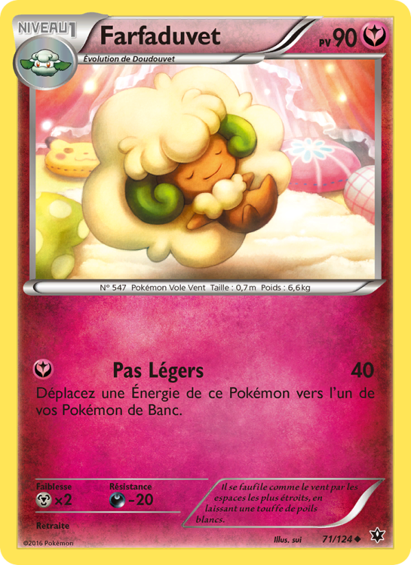 Farfaduvet 71 — Fates Collide (French Pokémon TCG card)