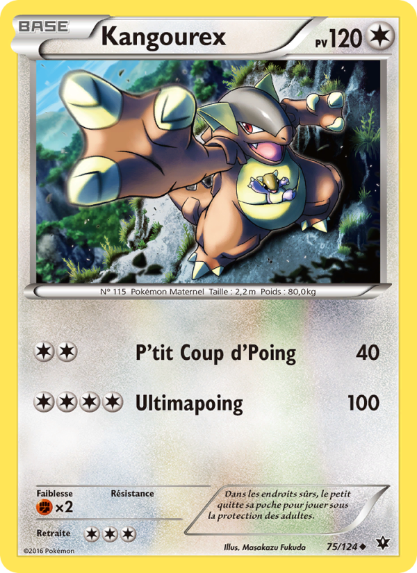 Kangourex 75 — Fates Collide (French Pokémon TCG card)