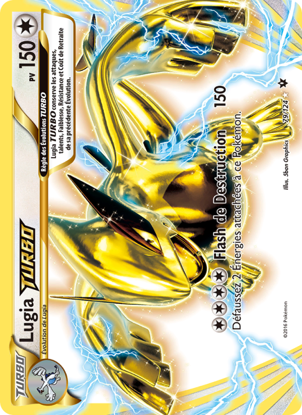 Lugia TURBO 79 — Fates Collide (French Pokémon TCG card)