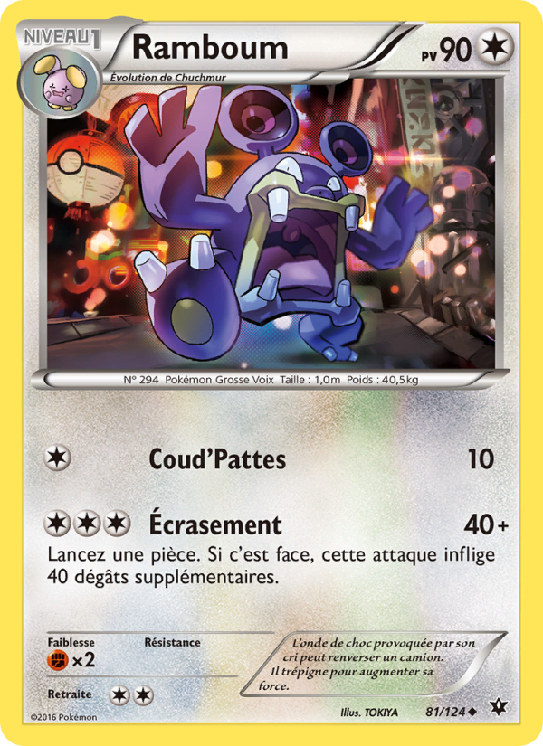 Ramboum 81 — Fates Collide (French Pokémon TCG card)