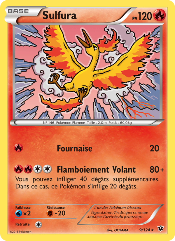 Sulfura 9 — Fates Collide (French Pokémon TCG card)