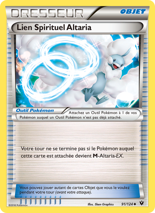 Lien Spirituel Altaria 91 — Fates Collide (French Pokémon TCG card)