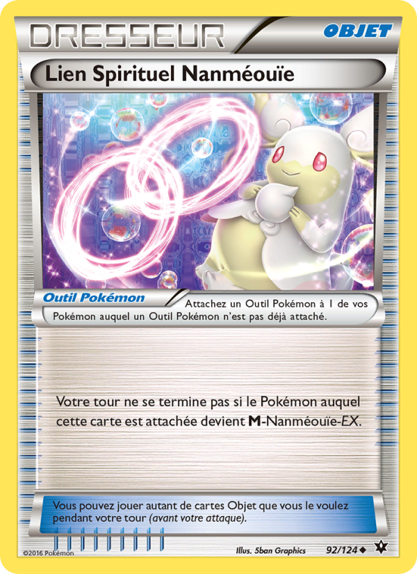 Lien Spirituel Nanméouïe 92 — Fates Collide (French Pokémon TCG card)