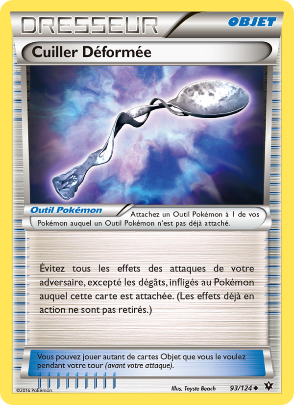 Cuiller Déformée 93 — Fates Collide (French Pokémon TCG card)