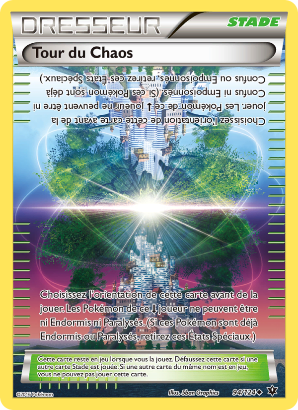 Tour du Chaos 94 — Fates Collide (French Pokémon TCG card)