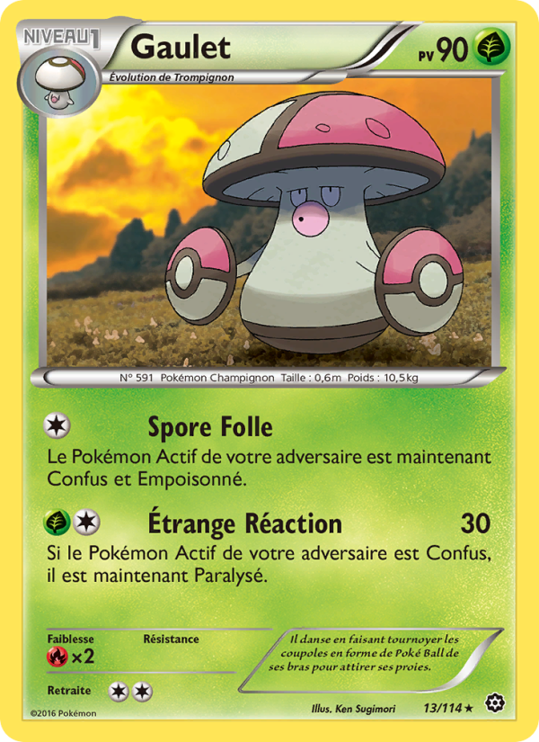 Gaulet 13 — Steam Siege (French Pokémon TCG card)