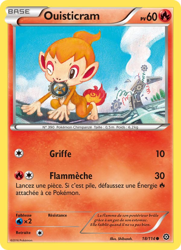 Ouisticram 18 — Steam Siege (French Pokémon TCG card)