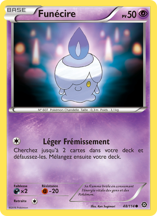 Funécire 48 — Steam Siege (French Pokémon TCG card)