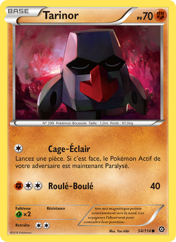 Tarinor 54 — Steam Siege (French Pokémon TCG card)