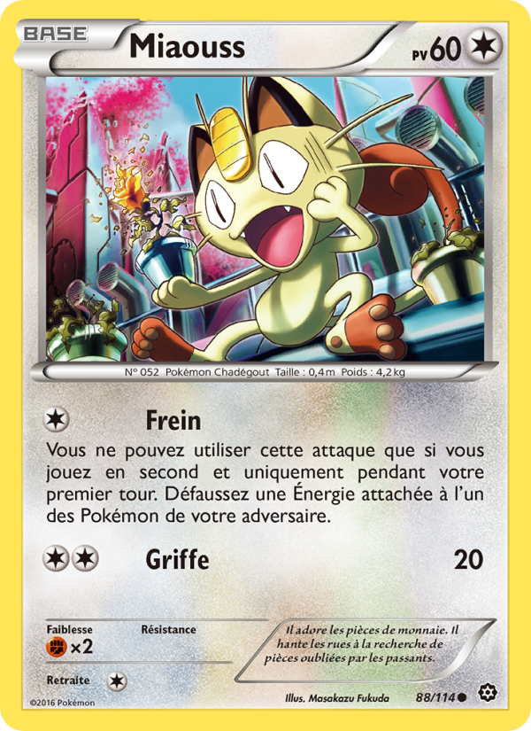 Miaouss 88 — Steam Siege (French Pokémon TCG card)