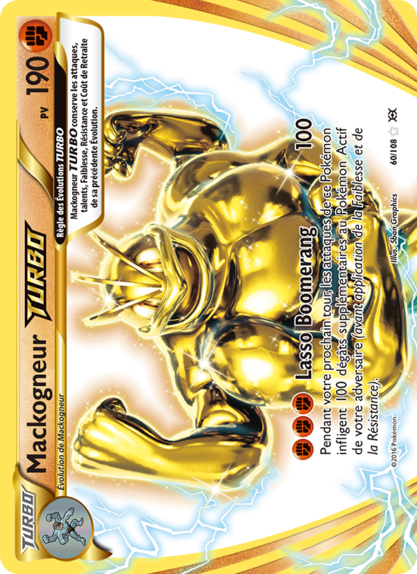 Mackogneur TURBO 60 — Evolutions (French Pokémon TCG card)