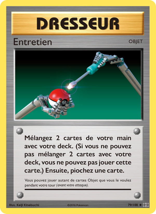 Entretien 79 — Evolutions (French Pokémon TCG card)