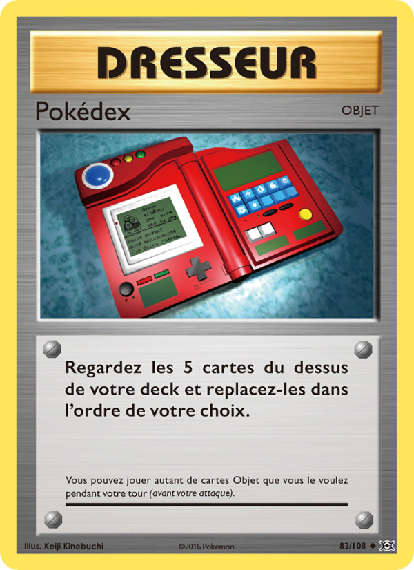 Pokédex 82 — Evolutions (French Pokémon TCG card)