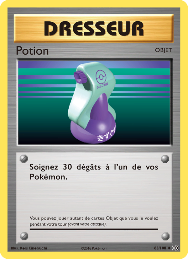 Potion 83 — Evolutions (French Pokémon TCG card)