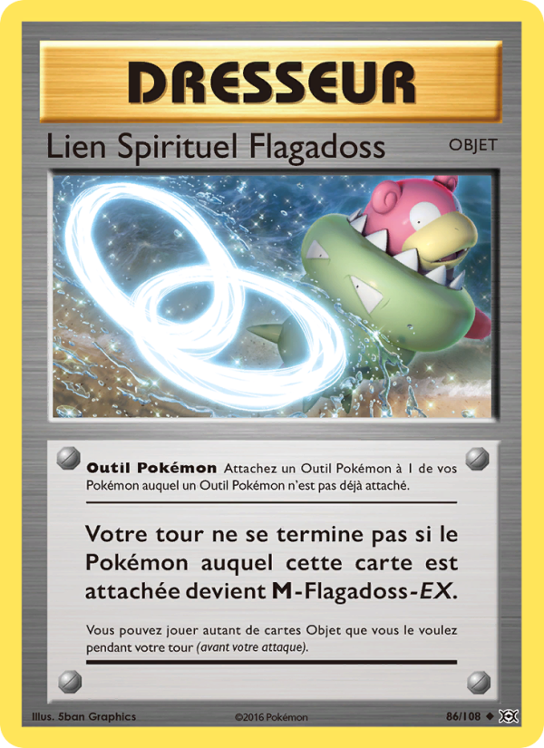 Lien Spirituel Flagadoss 86 — Evolutions (French Pokémon TCG card)